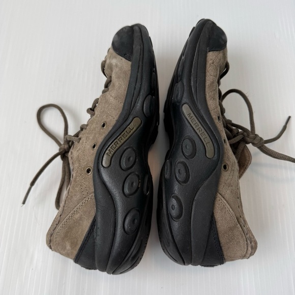 Merrell Jungle Climb Green/tan Shoes - Picture 7 of 8